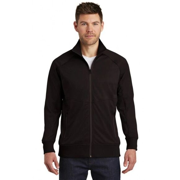 The North Face Tech Full-Zip Fleece Jacket Men’s XL Black LG Logo NF0A3SEW - Picture 2 of 9